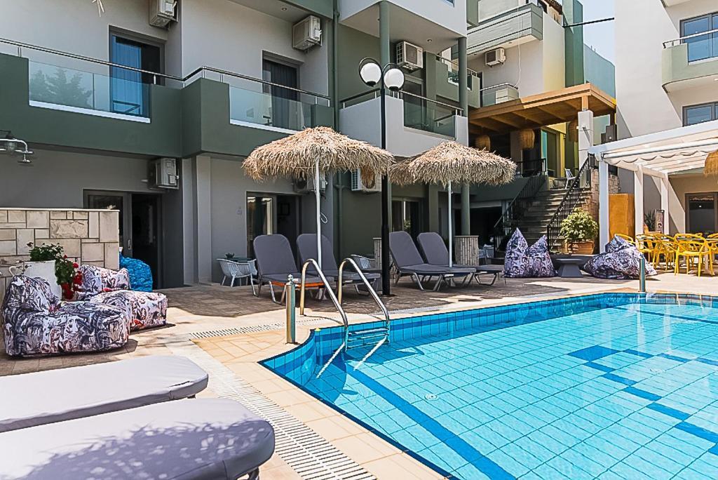Natali Apartments Mália Exterior foto